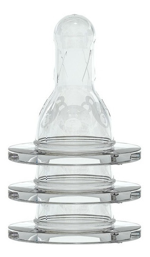 Set de cuidado para bebés Ricitos de Oro Accesorios TETINAS transparente - x 3