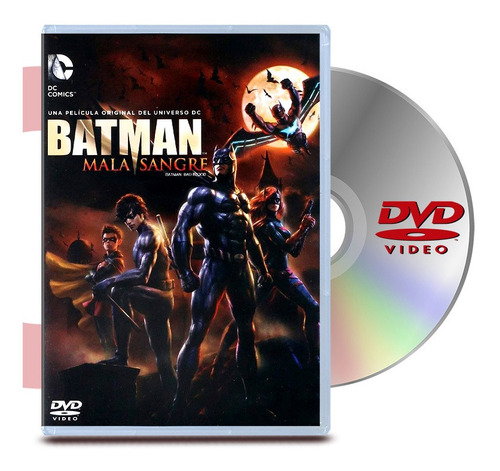 Dvd Batman Mala Sangre