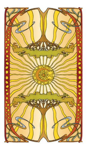 Tarot Golden Art Nouveau Cartas Baralho Esotérico - Original