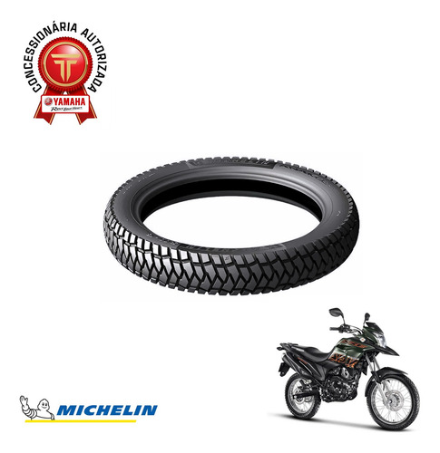 Pneu Xre 190 Bros 150 90/90-19 Tl 52p Anakee Street Michelin