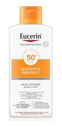 Protector Solar Loción Fps 50+ | Eucerin | 400ml