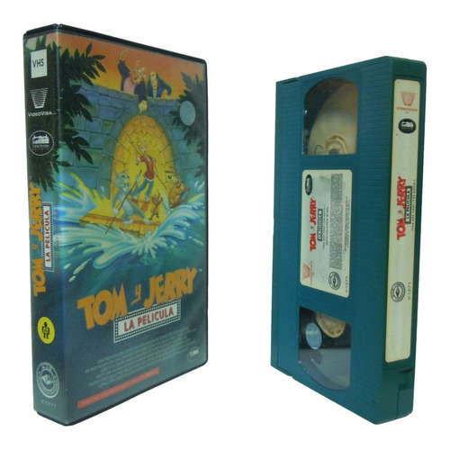 Tom Y Jerry La Película Vhs, Películas Vintage Originales 