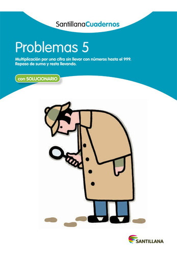 Problemas 5 Santillana Cuadernos (libro Original)