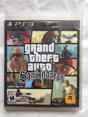 Gta San Andreas Grand Theft Auto Ps3 Fisico Envios (Usado)