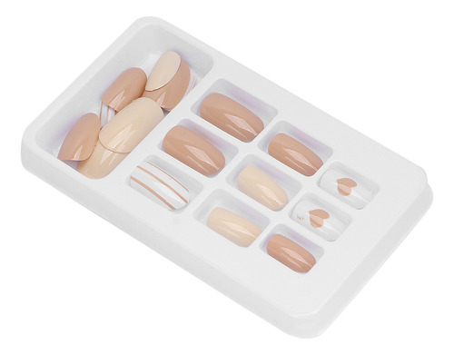 Juego De Puntas De Uñas Postizas 24 Uds. Cubierta