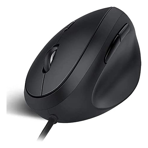 Mouse Shoplease Vertical Con Cable/negro