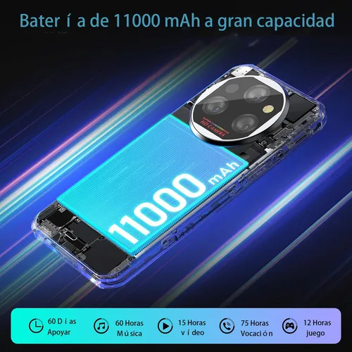 Oukitel Wp39 5g Celular 24gb Ram+256gb Rom, 6.6 Fhd+, 11000m