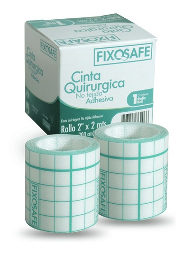 Imagen 1 de 1 de Cinta Quirurgica No Tejida Fixosafe 2 X 2 Mts