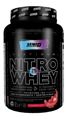 Nitro Whey Star Nutrition.1 Kilo  Blegrano