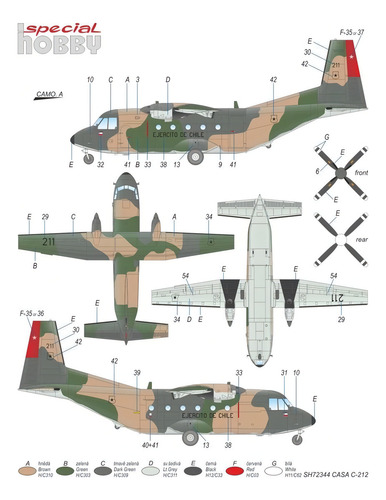Casa C-212-100 - 1/72 - Special Hobby 72344