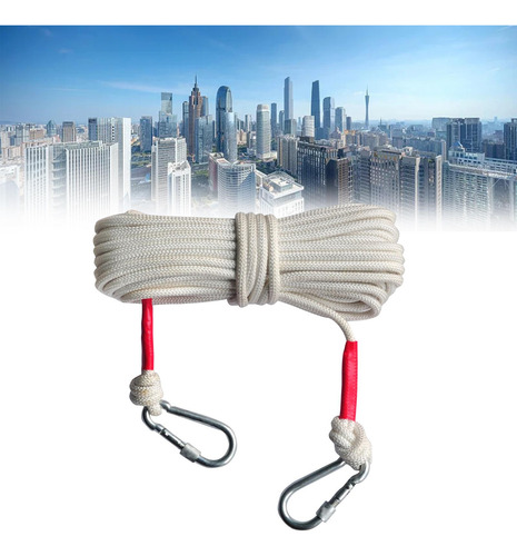 Cuerda De Escalada Estática Con Ganchos Cuerda De Nylon