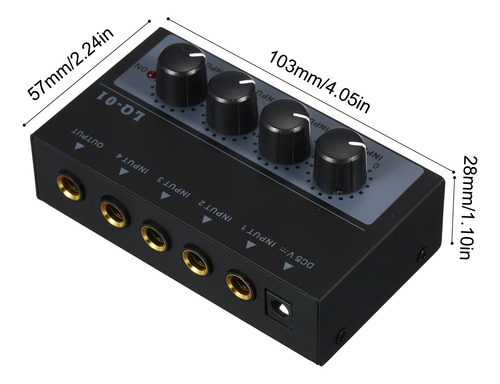 Mixer Studio Mixer Ultra. Ruido De Salida De Canales. Entrad