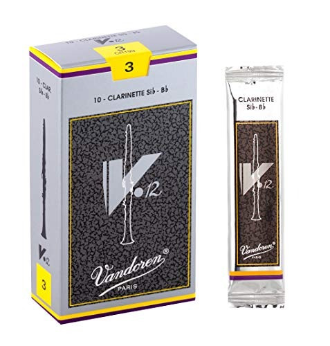 Vandoren V12 Canas Clarinete Fuerza 3 Caja De 10