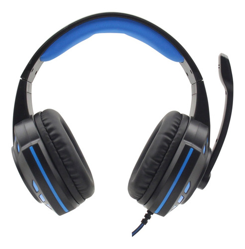 Auriculares gamer Amitosai MTS-FLOSS azul