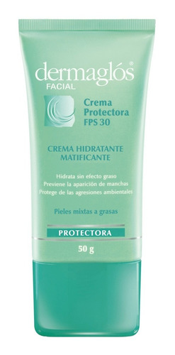 Dermaglos Crema Facial Protectora Con Fps30 X 50g