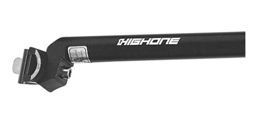 Imagem 2 de 5 de Canote Selim Longo 27.2x450mm Aluminío Com Carrinho Bike