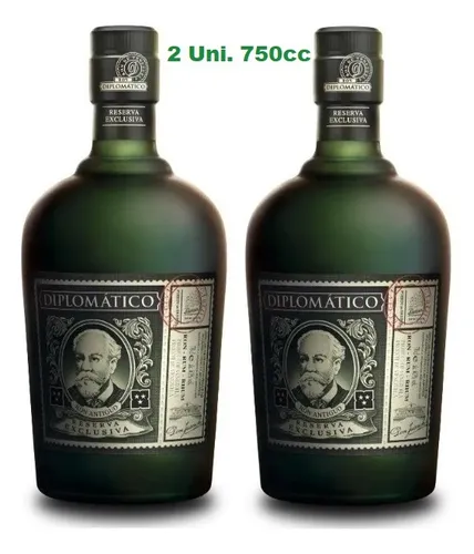 Ron Diplomático Reserva Exclusiva 750cc 2 Unidades