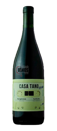 Vino En Vivo Sangiovese Lunlunta Casa Tano 750 Ml