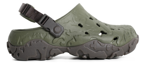 Zuecos Crocs All Terrain Atlas Clog Unisex Moda Verde