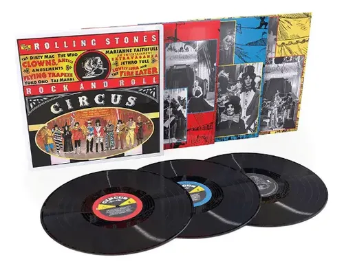 Lp The Rolling Stones - Rock And Roll Circus - 3 Lps Box