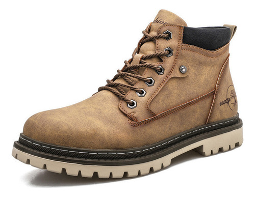 Retro Martin Botas Moda Tendencia Zapatos De Hombre Calidad