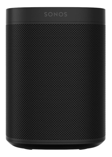 Imagen 2 de 5 de Bocina inteligente Sonos One Gen 2 con asistente virtual Google Assistant y Alexa black 100V/240V
