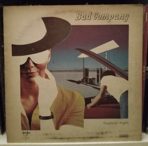 Bad Company - Desolation Angels- Vinilo Arg Insert (d)