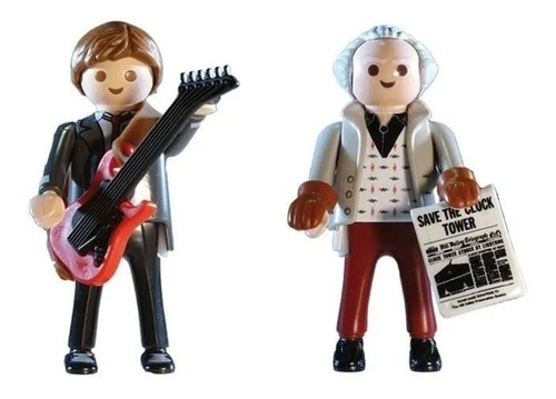 Playmobil De Volta Para O Futuro Marty Mcfly E Dr. Emmett