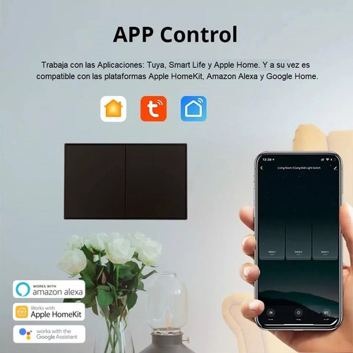 Zemismart Interruptor Inteligente Triple Sin Neutro Zigbee