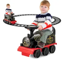 Comprar Tren De Navidad Eléctrico Niños Pista Juguete Navideño Pilas