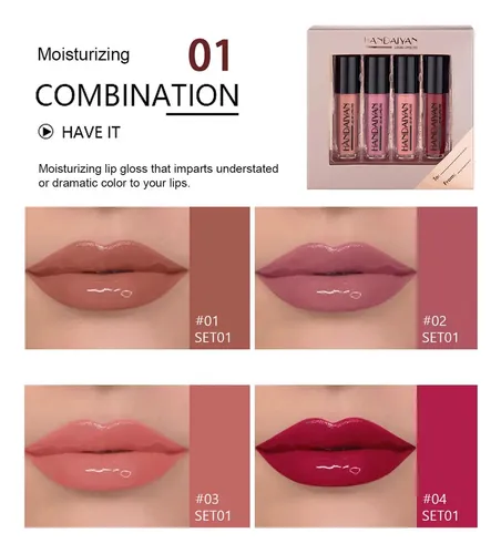 Labiales X4 Brillantes O Mate - g a $28269