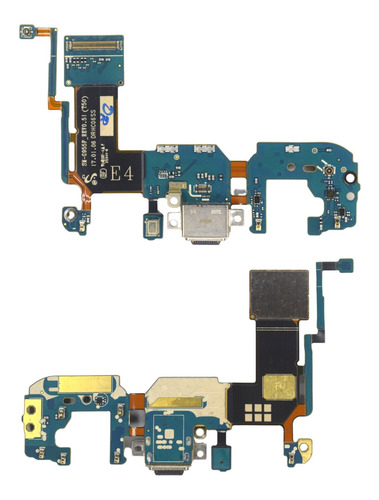 Placa Flex Conector Carga Compatível Galaxy S8 Plus + Turbo