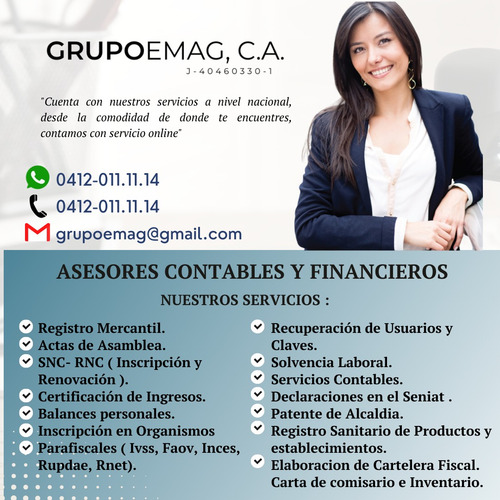 Imagen 6 de 7 de Rnc Snc Registro Mercantil,certificación Ingreso,balance Per