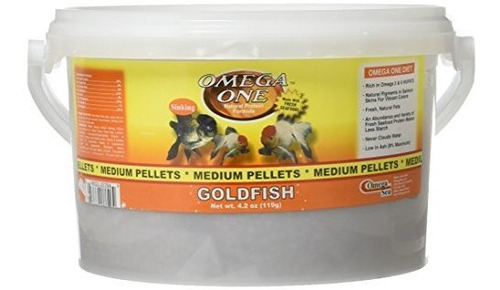 Comida Para Peces - Omega One Goldfish Pellets, Sinking, 4mm