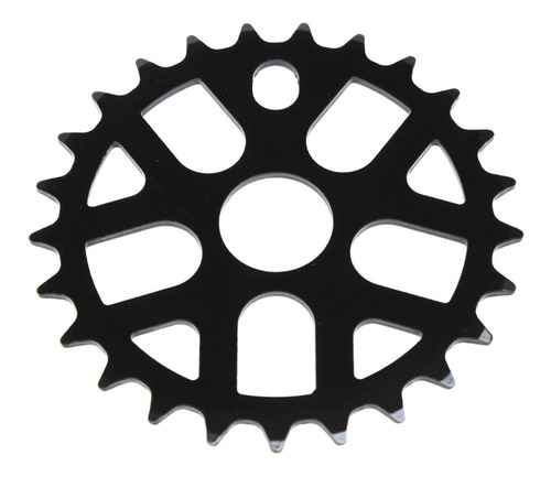 Imagen 2 de 5 de Plato Bmx Acero 25t Dientes ¡freestyle Street Park! Negro