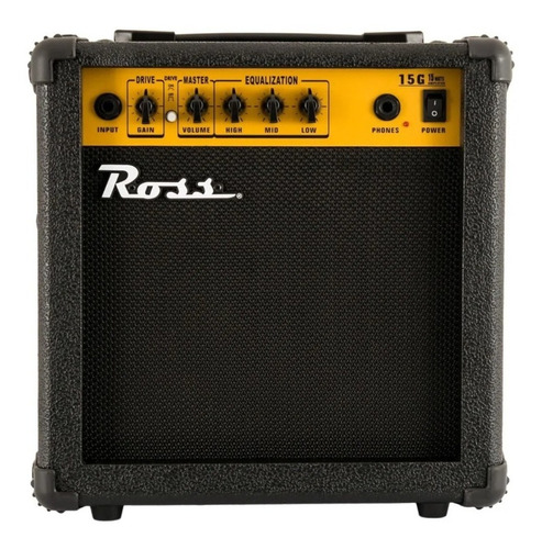 Amplificador Guitarra Electrica Ross G-15r Reverb + Distor