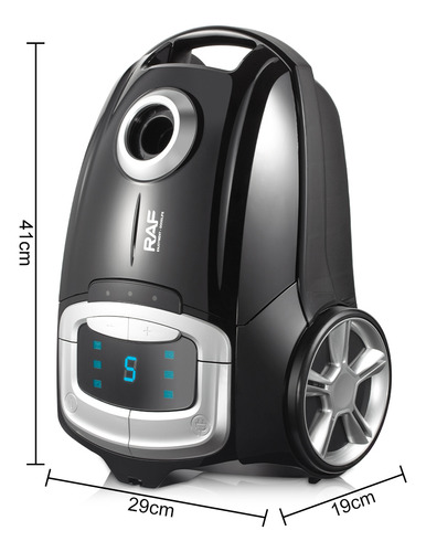 Aspiradora Succión Poderosa De 2800w Carrete Automatico