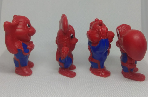 Lote De Figuras Kellogs Spiderman (Usado)