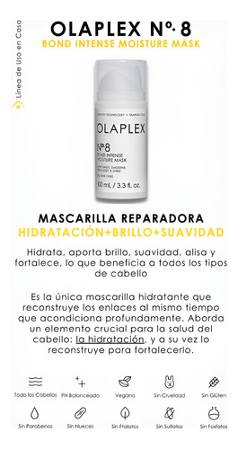 Olaplex Nº8 Bond Intense Moisture Mask 100ml