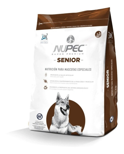 Imagen 1 de 1 de Nupec Senior 8 Kg.