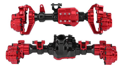 Ejes De Portal Delanteros Y Traseros De Metal Modelo Rc Acce