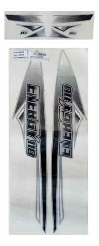 Corven Energy 110 R2 Kit Set Calcomanias Tipo Original