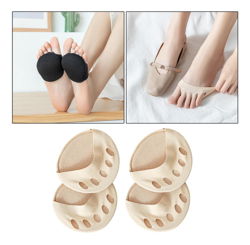 Almohadillas De Bola De Pie Para Tacones Altos Piel
