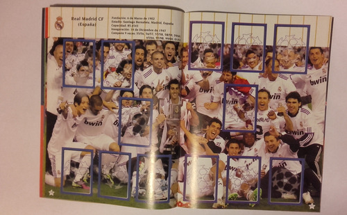 Álbum U E F A Champions League 2011/12 + 100 Sobres No Ofici