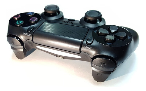 Control Gamepad Inalámbrico Njoytech Para Ps4 Y Pc Negro