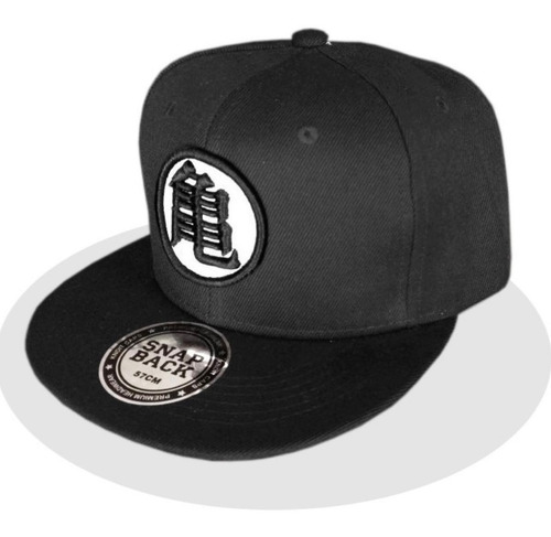Dbz Gorra Goku Black Dragon Ball Super Logo Bordado Negro