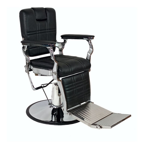 Imagen 1 de 6 de Sillón De Barbero Letmex A-10 Hidráulico Giratorio