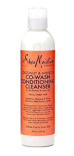Shea Moisture Coconut - Hibiscus Co-wash Acondicionador Limp
