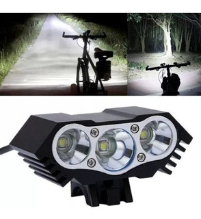 SolarStorm 10000Lm 2x XML U2 LED Frontal Bicicleta Lampara Linterna Faro Luz