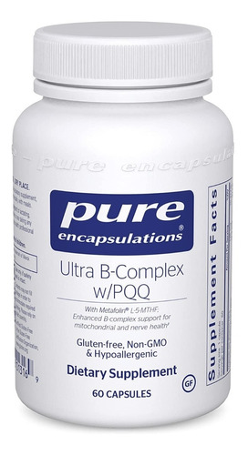 Pure Encapsulations | Ultra Complejo B Con Pqq I 60 Capsulas